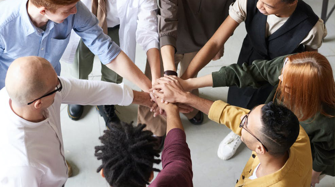 A group of people from societies