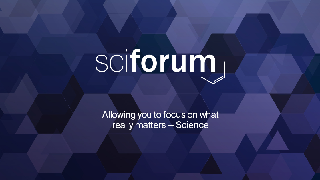 A banner for the Sciforum flyer