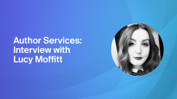 Author Service interview with Lucy Moffitt banner