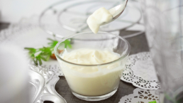 Mayonnaise, known as mayo, can contain a high amount of fat.