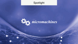 Spotlight banner micromachines