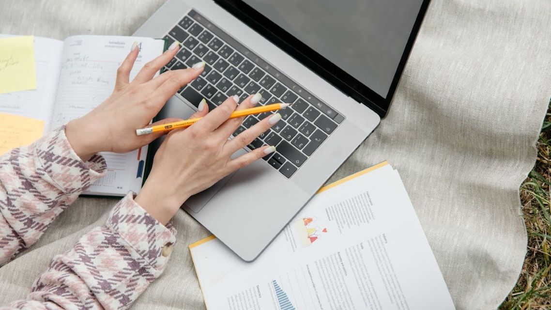 Person reading about the active vs passive voice debate in scientific writing.